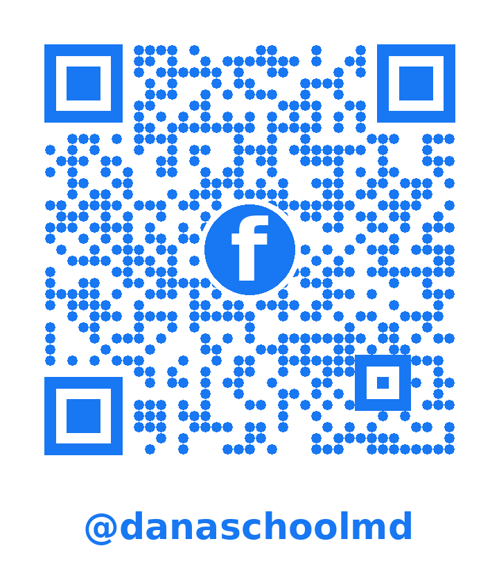 QR-код Facebook Dana School